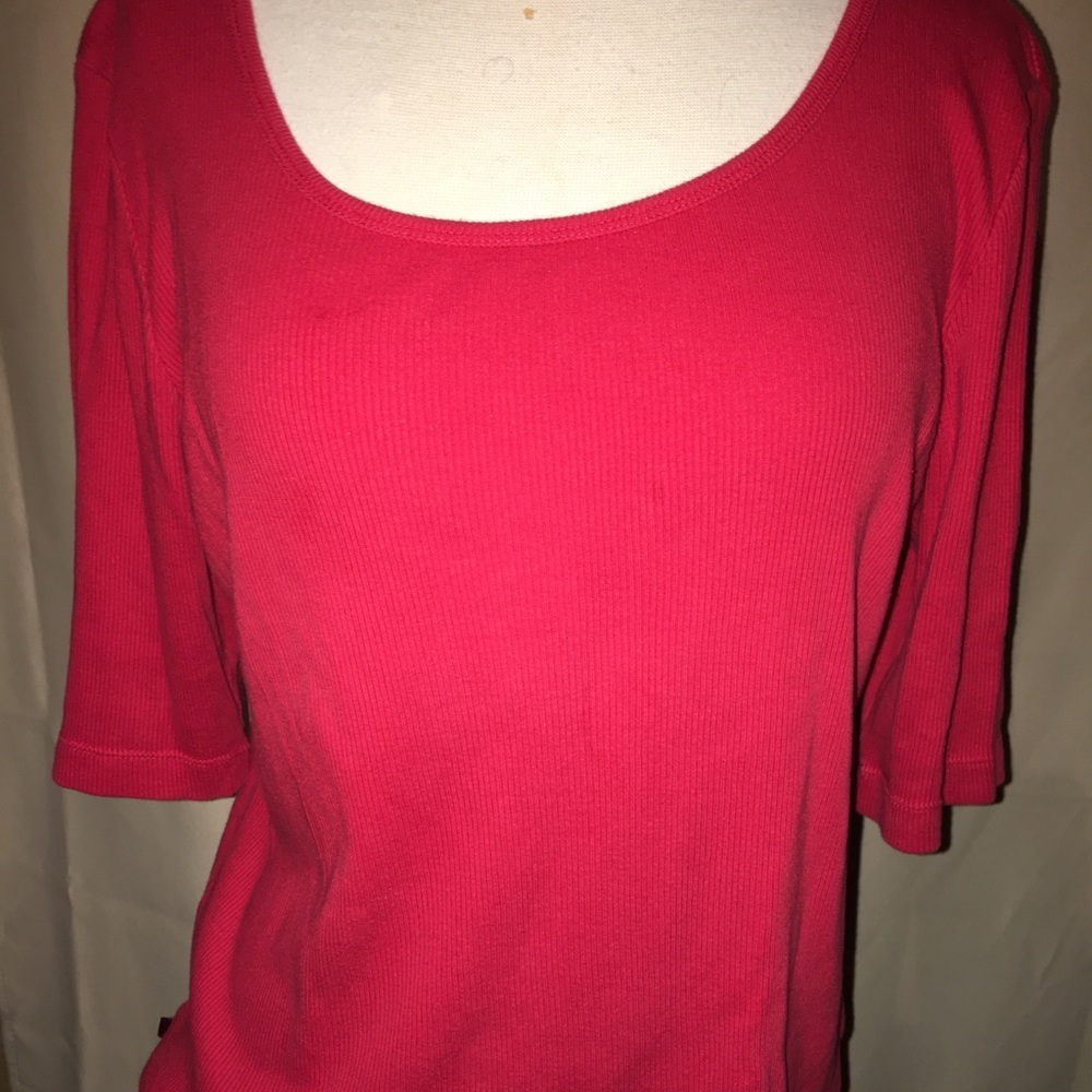 Lauren by Ralph Lauren‎ Red Blouse